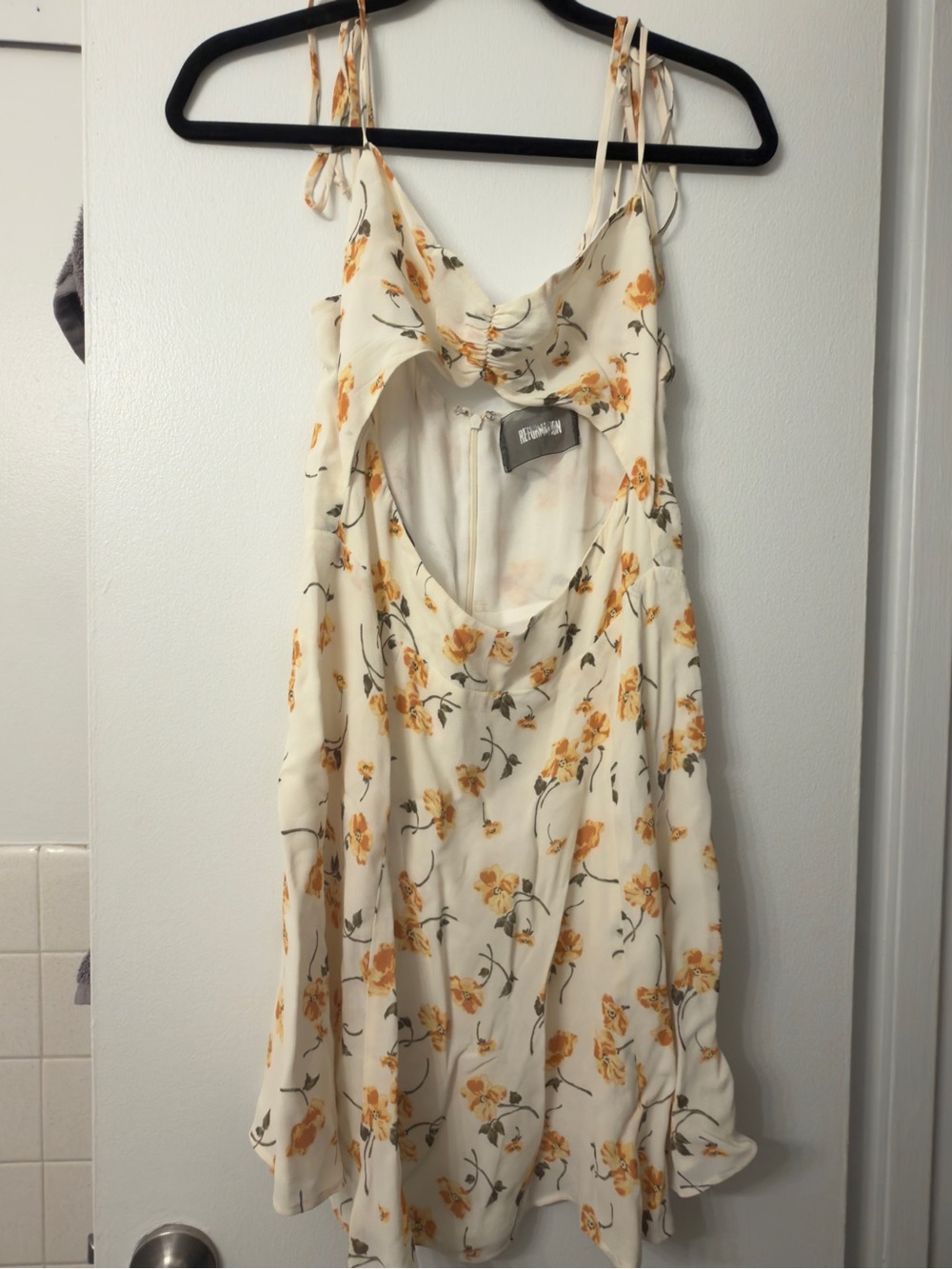 Reformation Floral Mini Dress